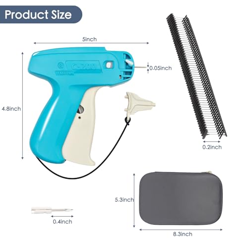 Mini Stitch Gun for Clothes – Portable Handheld Seam Repair Kit with 2000 Fasteners