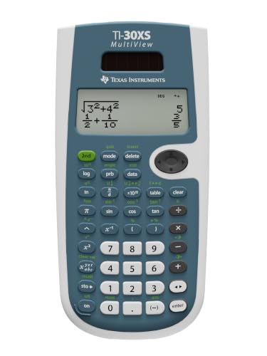 Texas Instruments TI-30XS MultiView Scientific Calculator for Math & Science