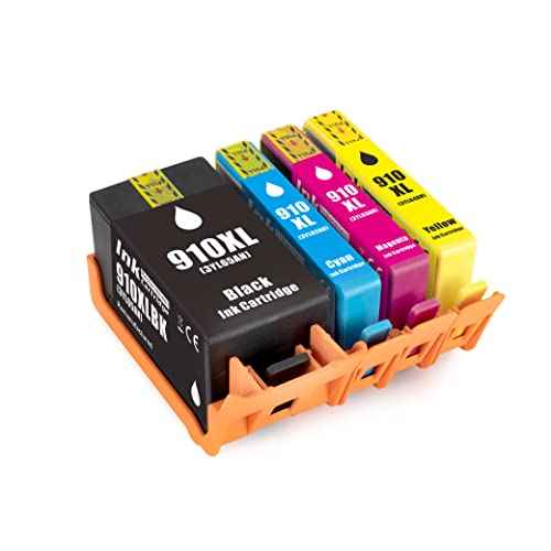 GREENARK Compatible 910xl Ink cartridges 910 XL Replacement for OfficeJet 8010 8012 8013 8014 8015 8017 8018 8020 8022 8023 8024 8025 8026 8028 8035 Printer. (NOT Compatible with e Series Printer)