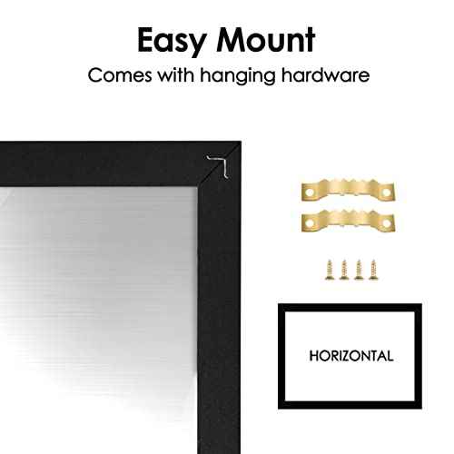 TORASO Calendar Chalkboard, Small Magnetic Surface Black Wood Frame Chalk Board for Planning/School Timetable/Memo,11.8 x 15.7 inches, Hanging Board for Office, School and Home(YLHB-BK-3040)