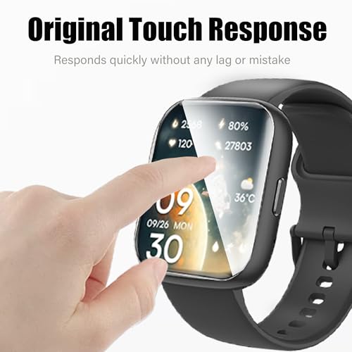 Lamshaw 6 Pack Screen Protector for TIDRADIO TD-H9 Handheld Radio, Full Coverage TPU Film
