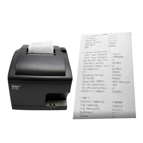 3" x 165' 1 Ply Bond (Non-Thermal) Receipt Paper - POS Cash Register Paper for Kitchen Printers, TMU200 SRP275, Star SP700, and More (50 Rolls)