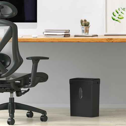 Staples Paper Shredder, 8-Sheet Cross-Cut, Anti-Jam, for Office & Home Use with 3.6 Gallon Bin, Black