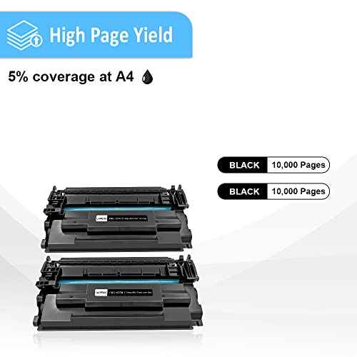 057H CRG-057H CRG057H 057 H Toner Cartridge Compatible for Canon imageCLASS MF445dw MF448dw LBP226dw LBP227dw LBP228dw MF449dw MF443dw MF455dw MF452dw LBP223dw LBP236dw Printers£¨Black*2£©