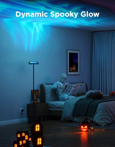Govee RGBIC Floor Lamp with Ripple Projector for Living Room