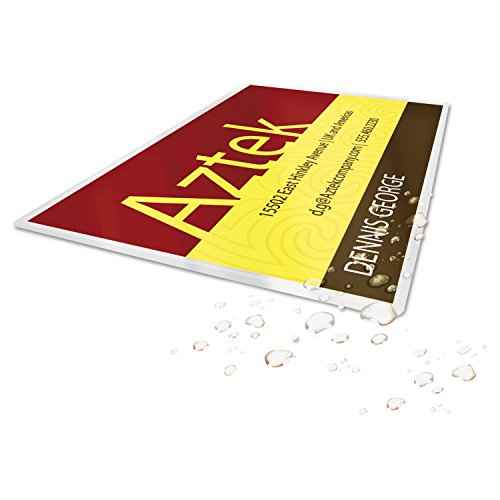 Swingline GBC 51005 UltraClear Thermal Laminating Pouches, 5mil, 2 3/16 x 3 11/16, Business Card,100