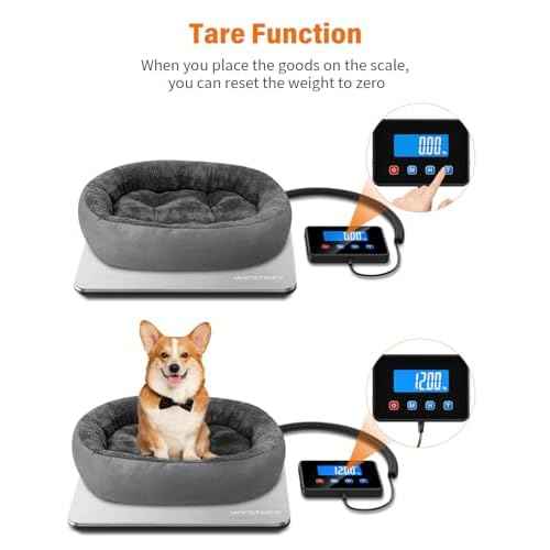 Shipping Scale 0.5oz-440lb High Accuracy Postal Digital Weight Luggage Scale for Packages Warehouse Home Small Business Pet Food Mail