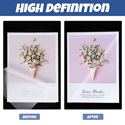 Cindeer 400 Pack 5.8 x 7.4 Inch Thermal Laminating Pouches Back to School 3 Mil Clear Laminating Sheets Plastic Paper Hot Glossy Laminator Pouches School Office Supplies for Letter Photo Card ID Badge