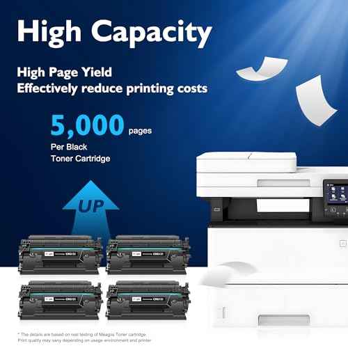 CRG 121 Toner Cartridge Compatible Replacement for Canon 121 Black Toner Cartridge CRG-121 CRG121 for Canon imageCLASS D1620 D1650 1620 1650 Printer Ink (4-Pack)