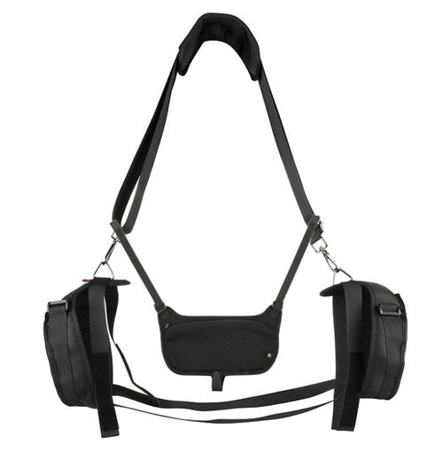 Coyktonty Travel Carrying Strap Compatible with JBL Boombox3 Waterproof Portable Speaker,Shoulder Strap with Two Side Covers and Anti-Slip Handle Cover (black)