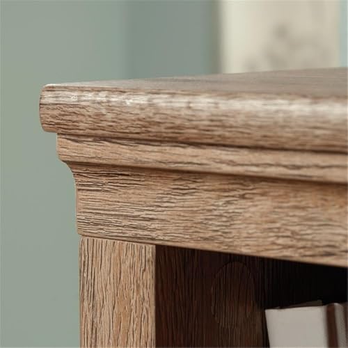 Sauder Rollingwood 54" Hutch in Brushed Oak for Credenza or Writing Desk