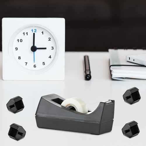 12pcs Tape Dispenser Core, Plastic Tape Dispenser Replacement Core Transparent Tape Dispenser Roll Insert Tape Dispenser Parts for Office Home School Supplies