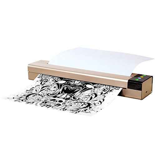 ZJchao Stencil Machine, Portable Office Mini Thermal Copier Printer with Phone & Computer Connectivity, Travel and Print Transfer Friendly Design