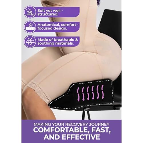 Snatched Body Back Support Post Surgery Soft BBL Booty Pillow After Surgery for Butt Recovery Cushion