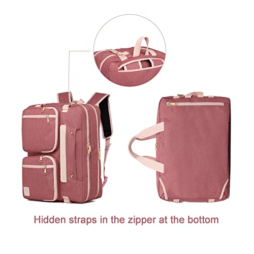 seyfocnia Convertible 3 in 1 Laptop Backpack,Messenger Backpack Satchel Bag Briefcase Backpack Computer Handbag Bag