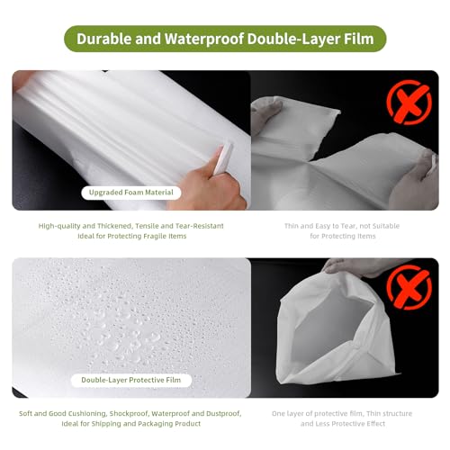 50PCS 16 x 24Inch Foam Pouches for Packing, Large Cushion Wrap