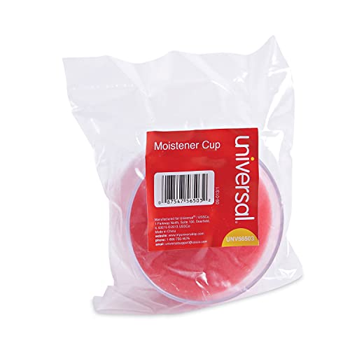 Universal Clear 3-Inch Sponge Envelope Moistener - Water-based Adhesive Activator