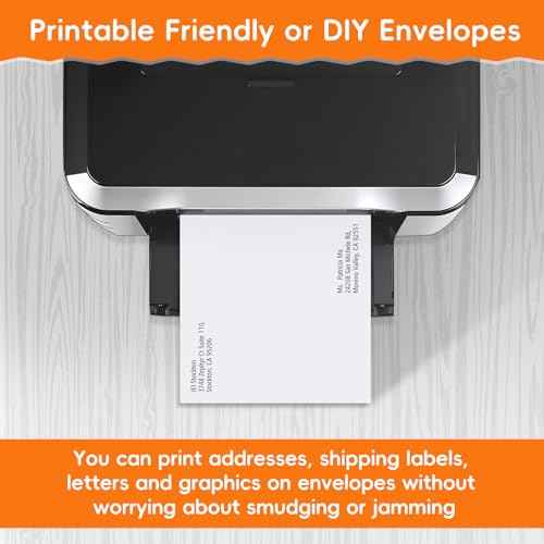 25 Pack Catalog Mailing Envelopes, 9 x 12 Inches Self-Seal White Manilla Envelopes for Mailing, Organize, storage, Home, Office Business