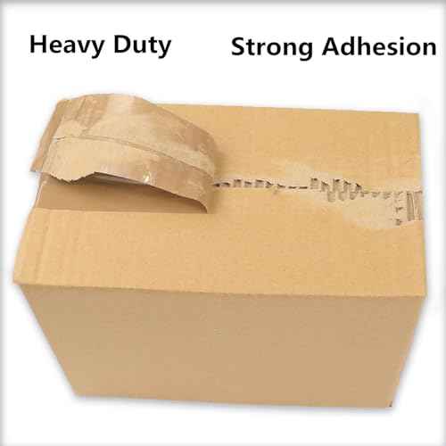 2-Pack Clear Packing Tape with Dispenser-2.7mil x 1.88" x 55Y Heavy Duty Packing Tape for Moving Boxes-Moving Tape Strong Adhesive Packaging Tape.