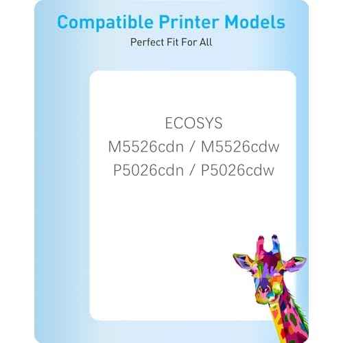 MasaiMara TK-5242 TK5242 Toner Cartridges for Kyocera ECOSYS M5526cdn M5526cdw P5026cdn P5026cdw Printer | TK-5242K TK-5242C TK-5242M TK-5242Y(Black Cyan Yellow Magenta, 4-Pack)