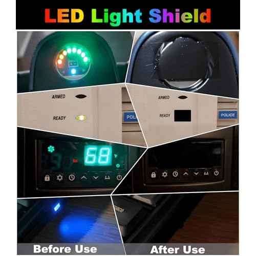 Blackout Tape 2inch x 66 Feet Light Blocking Sticker 100% Full Black Out Masking Tape for Electronics, Cover LED Indicator, Shielding Glare, Window Shading, Lamp Strips Shade, Backlight Sheet Dimming