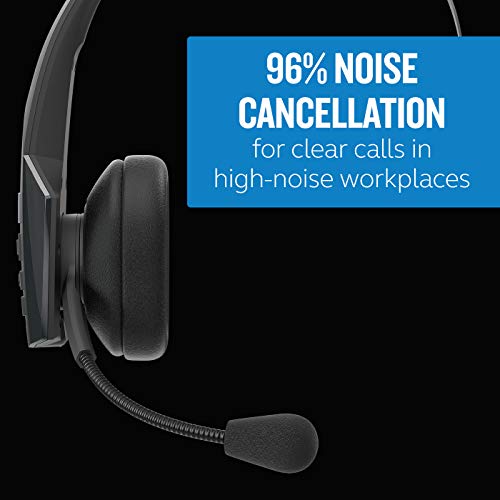 BlueParrott B350-XT Bluetooth Headset Noise-Canceling Wireless Headphones