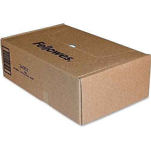 Fellowes 36053 Shredder Bags, 9 Gal, F/99CI,90S, 15-Inch x14-Inch x30-Inch, 100/CT,CL