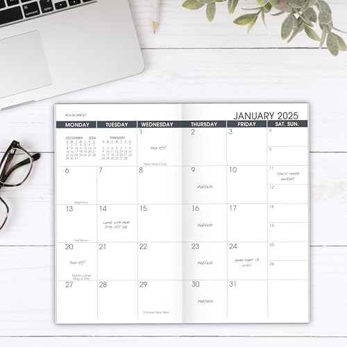 AT-A-GLANCE 2026 Monthly Planner Refill for 70-064, 3-1/2" x 6", Pocket Size (709061026)
