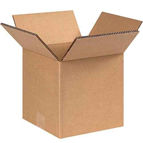 Aviditi HD888DW Heavy-Duty Double Wall Corrugated Cardboard Box 8" L x 8" W x 8" H, Kraft, For Shipping, Packing and Moving (Pack of 15)