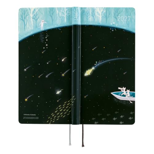 Hobonichi Techo 2027 Weeks Planner Hiroko Kubota Light Blue Forest Collab