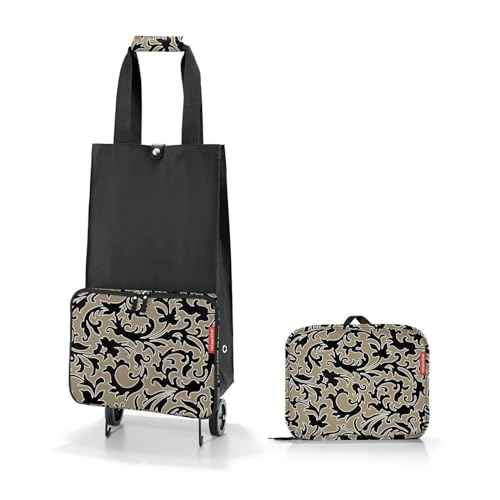 reisenthel foldabletrolley Baroque Marble - Foldable, Compact Shopping cart - Easy to Store