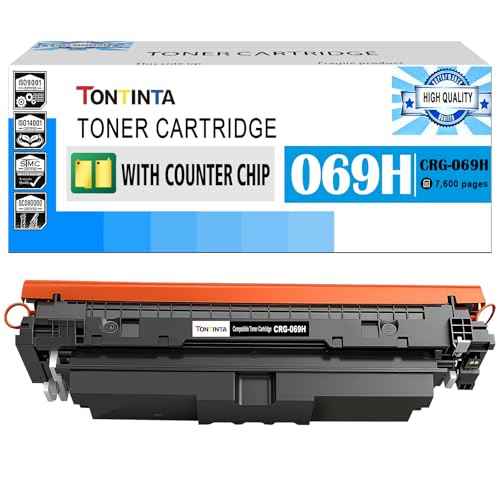 069H CRG-069H ( 069 ) Compatible Toner Cartridge with Counter CHIP High Capacity Black for Canon MF755Cdw MF753Cdw MF751Cdw LBP674Cdw LBP673Cdw LBP672Cdw LBP671Cdw LBP674Cx MF752Cdw MF756Cx Printer