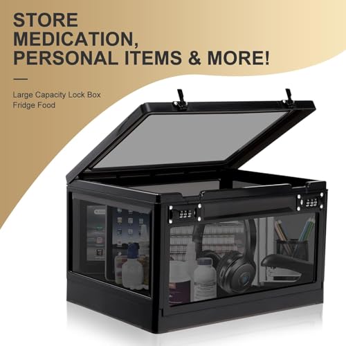 Lalifebuss Large Lock Box for Personal Items, 24 Litre Combination