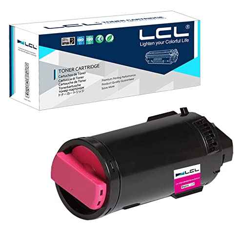 LCL Remanufactured Toner Cartridge Replacement for Xerox VersaLink C505 C505S C505X C500 C500N C500DN 106R03860 C505 C505S C505X C500 C500N C500DN (1-Pack Magenta)