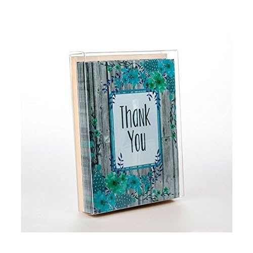 ClearBags Crystal Clear Greeting Card Boxes, 25 Pack, Box Case for Cards, Envelopes, Party Favors, Treats, Photo Storage, Gift Holder, Stationery Organizer, Small Business Packaging & Supplies, FB17A
