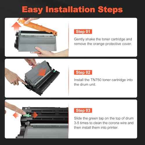 v4ink 2-Pack Compatible Toner Cartridge Replacement for Brother TN-750 TN750 TN-720 TN720 High Yield Toner Cartridge for Brother hl-5470dw HL-5450dn hl-6180dw mfc-8710dw mfc-8950dw mfc-8910dw Printer