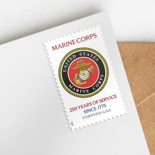 U.S. Marines 250th 2025 (Sheet of 20) First-Class Mail Forever Postage Stamps