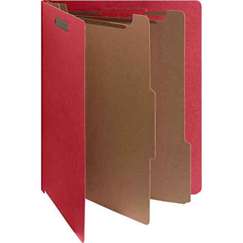 Recycled End Tab Classification Folders (NATSP17372)