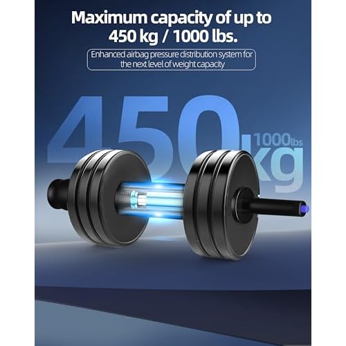 14 Inches-22 Inches Extra Long Gas Lift Cylinder Replacement, 8" Stroke, Hydraulic Pneumatic Shock Piston, Heavy Duty 1000lbs, Universal Fit For Drafting Chairs Bar Stools, Class 4, Black