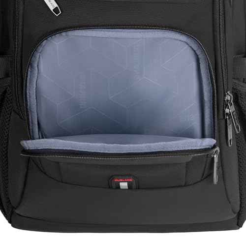 DUSLANG 17 Inch Laptop Backpack for Travel Water Resistant College Backpack for Men Women Laptop Bag with USB Charging Port,Black