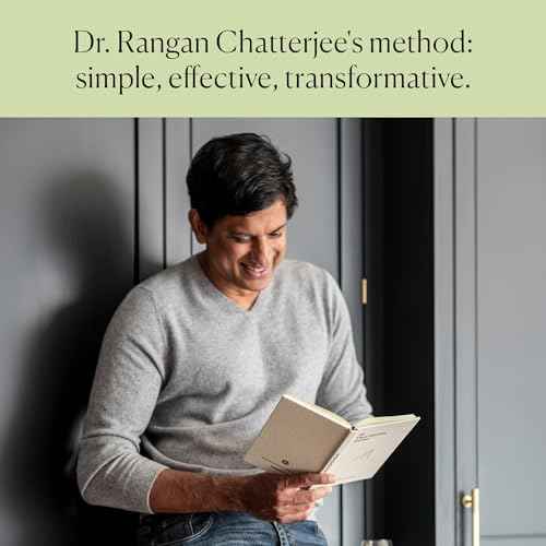Intelligent Change The Three Question Journal Dr. Rangan Chatterjee - Daily Gratitude 2025 for Mindfulness, Stress Relief, Guided for Daily Mental Wellness Personal Growth - Linen