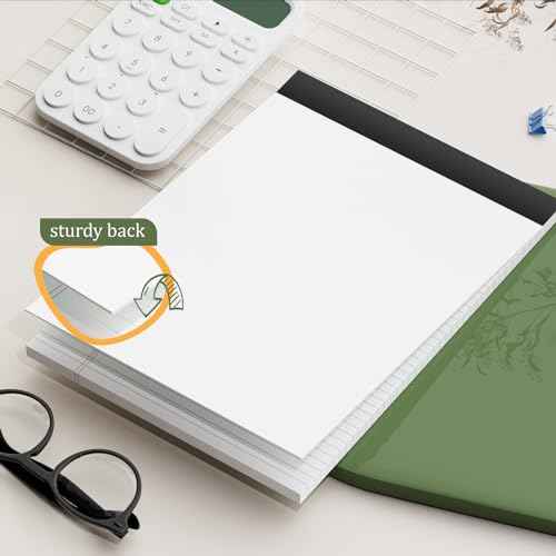 720 Sheets Legal Pads 8.5 x 11 College Ruled White Paper Note Pads 24 Pack Clear Print Writing Pads 8x11 Legal Pads Narrow Ruled Pads of Paper