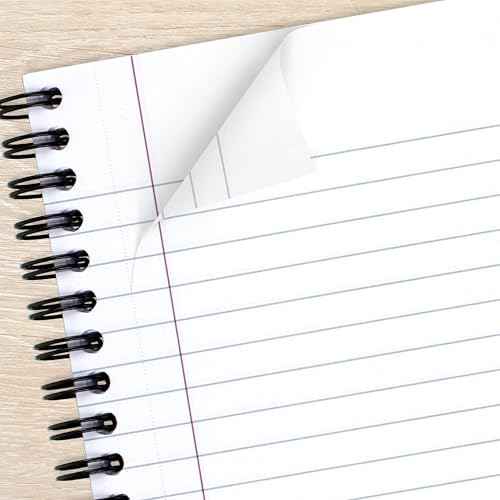 Cambridge Limited Business Notebook, Legal Ruled, 8-1/4" x 11", 80 Sheets, Soft Touch Flexible Cover, Wirebound, Blue (UN06062-20)