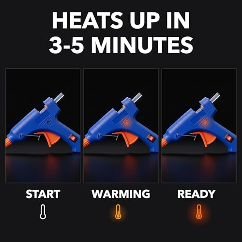 Mr. Pen Hot Glue Gun Kit with 10 Glue Sticks - Craft & DIY Tool