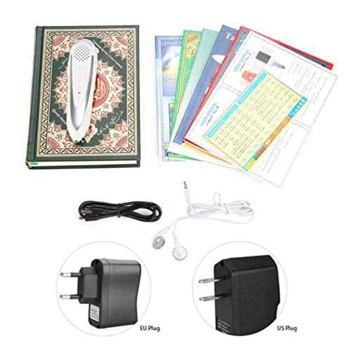 Quran Pen Reader Tajweed Quran with English Translation Quran Word by Word 8gb with 6 Holy Quran Books for Kid and Arabic Muslims Learner M9