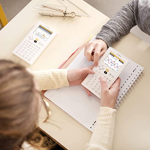 NumWorks Small Graphing Calculator - High-Resolution Color Screen, Multi-Language, Rechargeable Battery
