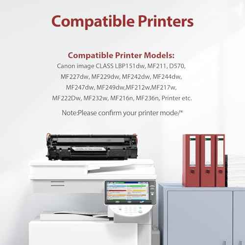 137 Compatible Toner Cartridge Replacement for Canon 137 Black Toner Cartridge, Work with Canon ImageClass D570, MF236n, MF216N, MF227dw, MF242dw, MF240, MF230, MF216n, MF236n, MF227dw (Black, 4-Pack)