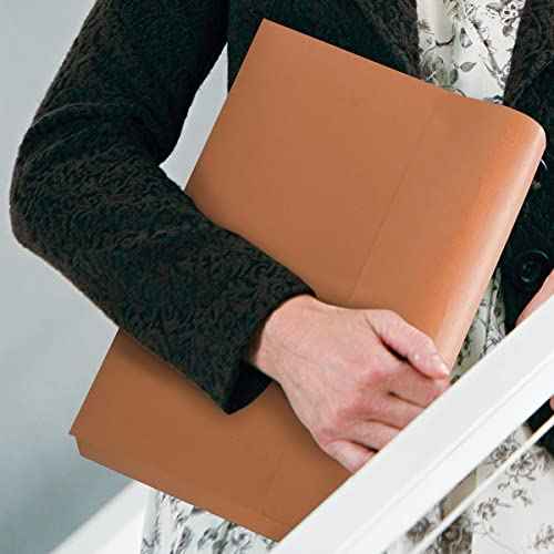 Smead 100% Recycled Expanding File Wallet with Flap and Cord Closure, 2" Expansion, Legal Size, Elastic Closure, Redrope, 10 per Box (77171)