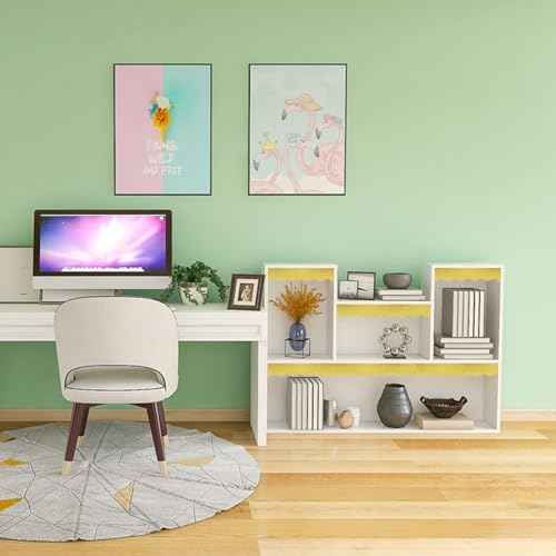 65Feet Shine Scalloped Bulletin Board Border - Decorative Trim Poster Borders for School Classroom Decoration Strips (Gold)