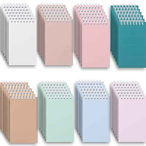 Ddaowanx Small Notebooks,3x5 Pocket Spiral Notepads With Lined Pages - The Perfect Little Mini Notebook to Stay Organized and Boost Productivity at Work or School (48, Cute Colors)